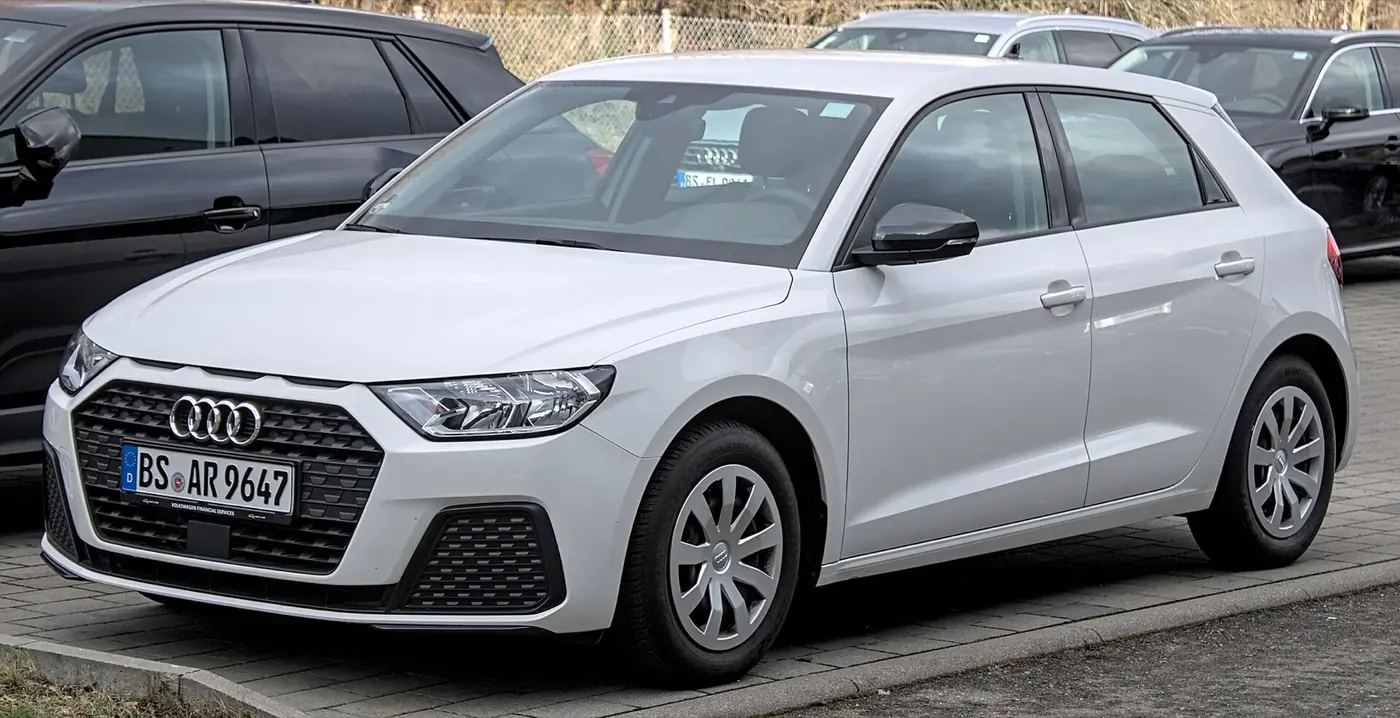 Audi A1 Sportback 2026, vista 3/4 frontal, foto 1