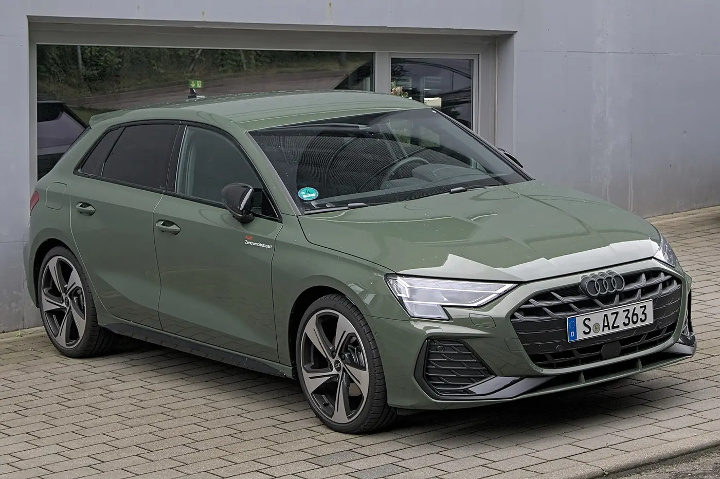 Audi A3 Sportback 2026, vista 3/4 frontal, foto 1