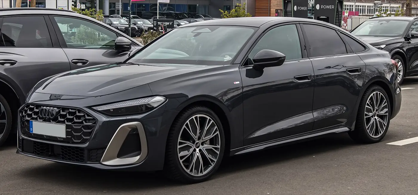 Audi A5 2027, vista 3/4 frontal