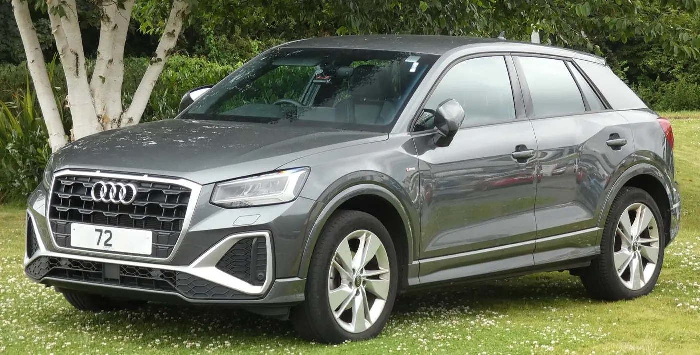 Audi Q2 2026, vista 3/4 frontal, foto 2