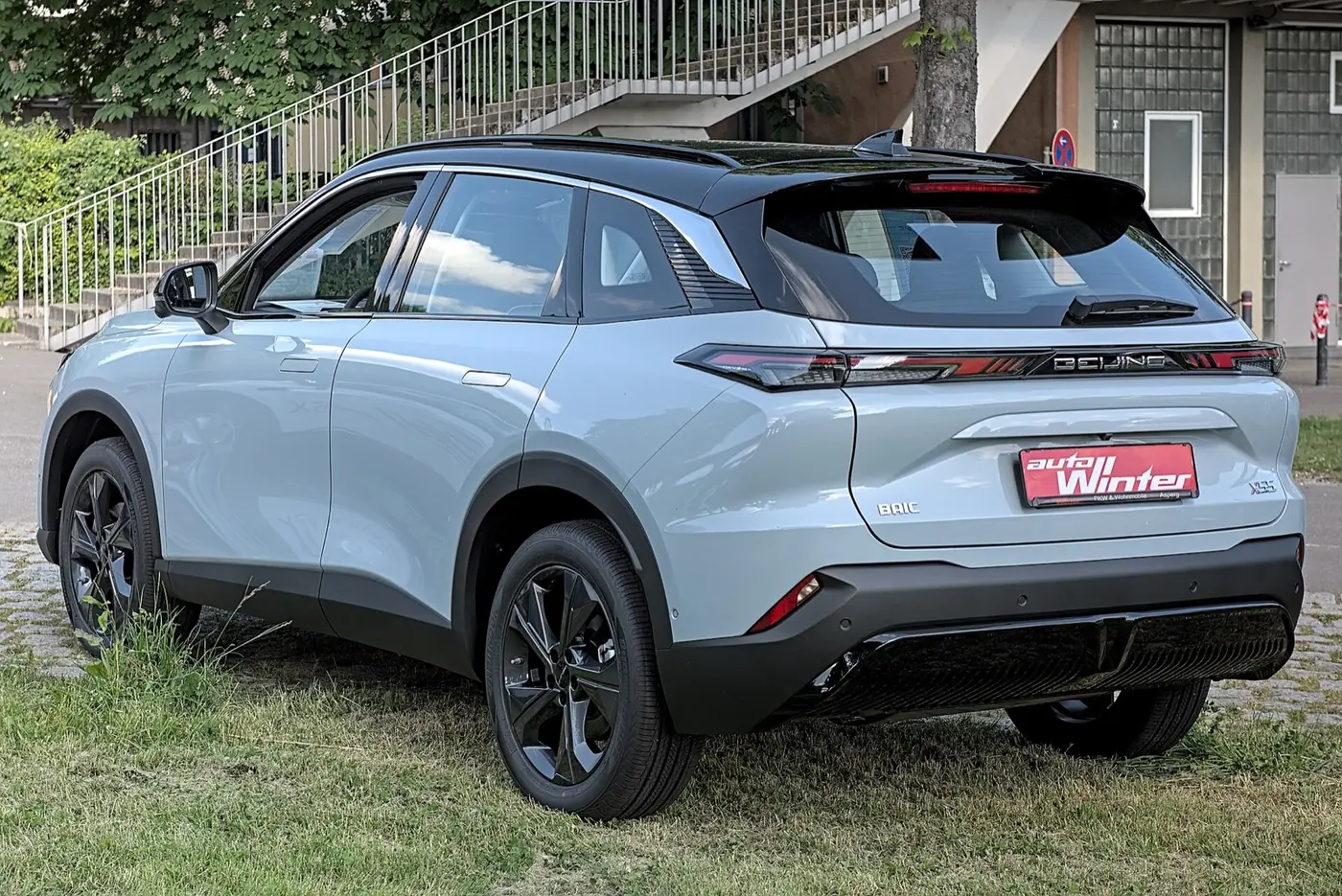 BAIC X55 II , vista 3/4 trasera