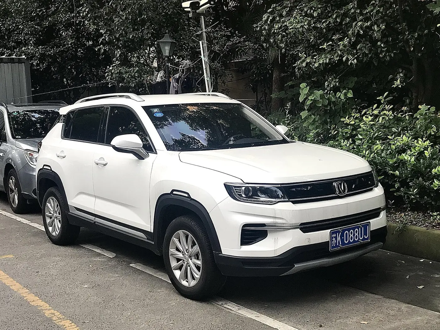 Changan CS35 Plus 2026, vista 3/4 frontal