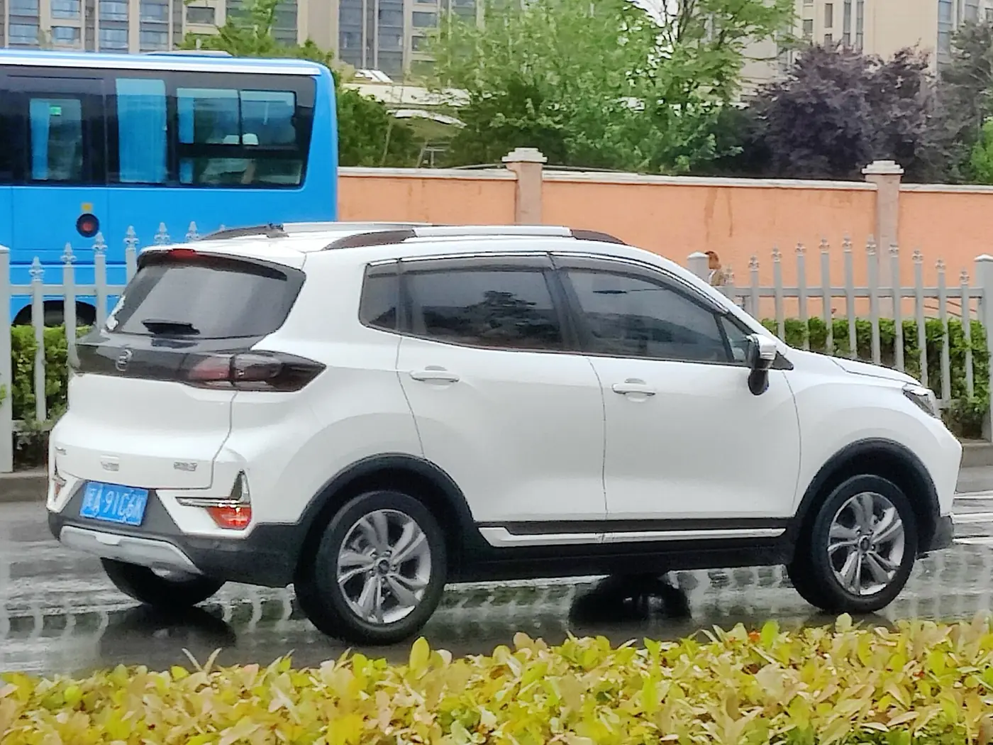 Changan CS35 Plus 2026, vista 3/4 trasera