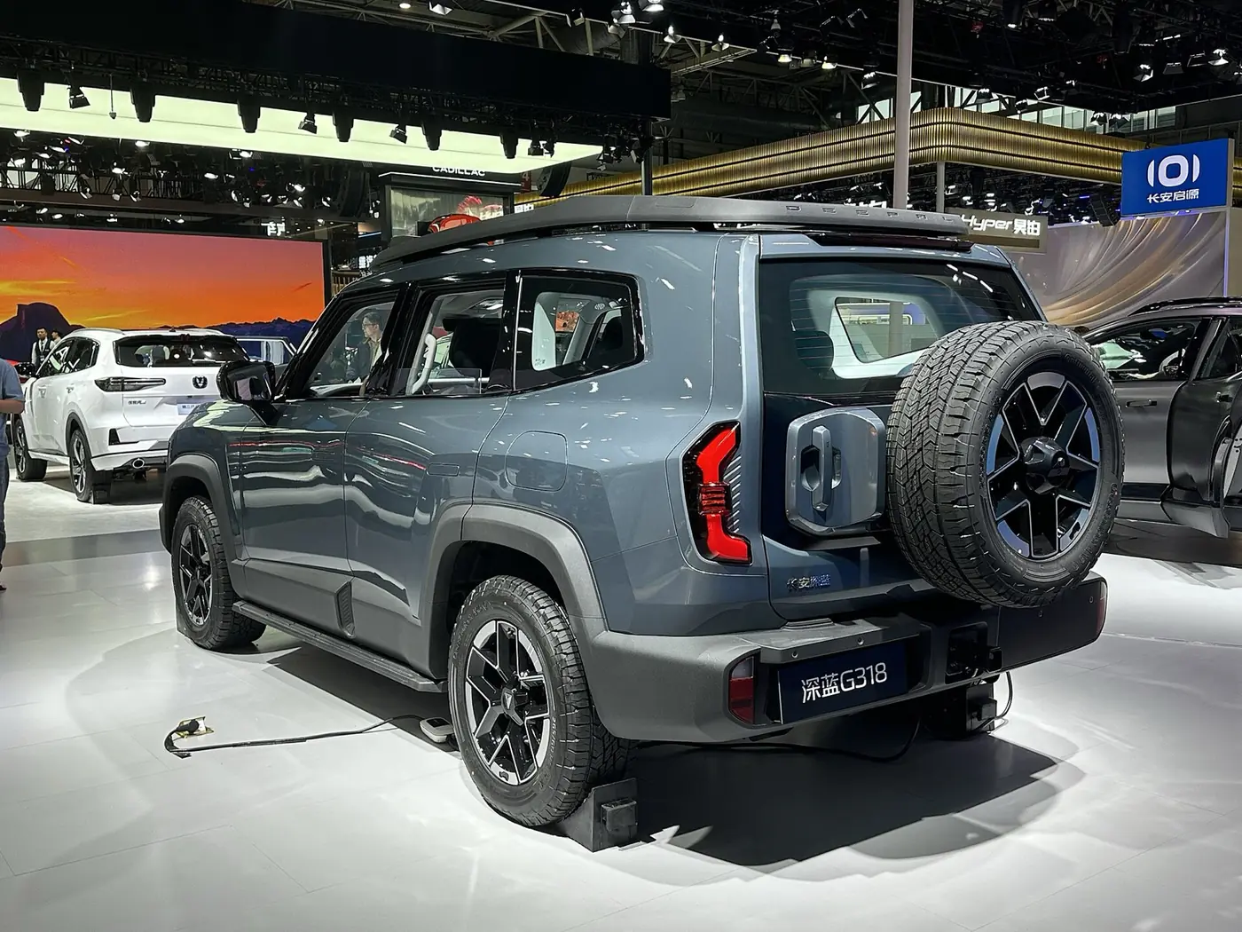 Changan Deepal G318 2026, vista 3/4 trasera