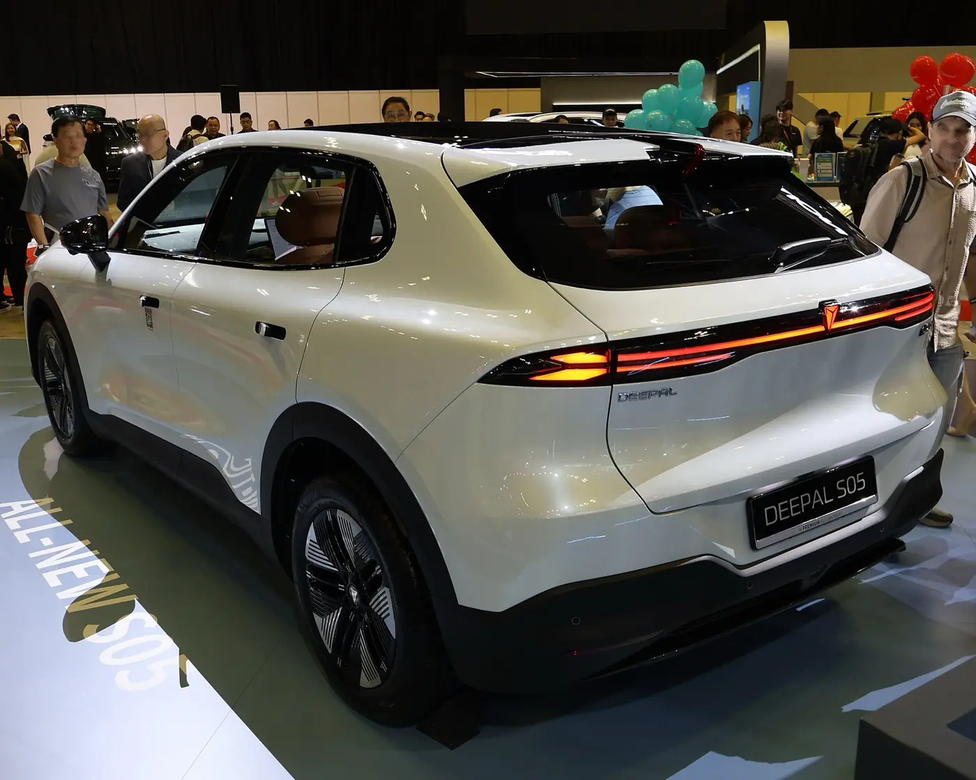 Changan Deepal S05 2026, vista 3/4 trasera