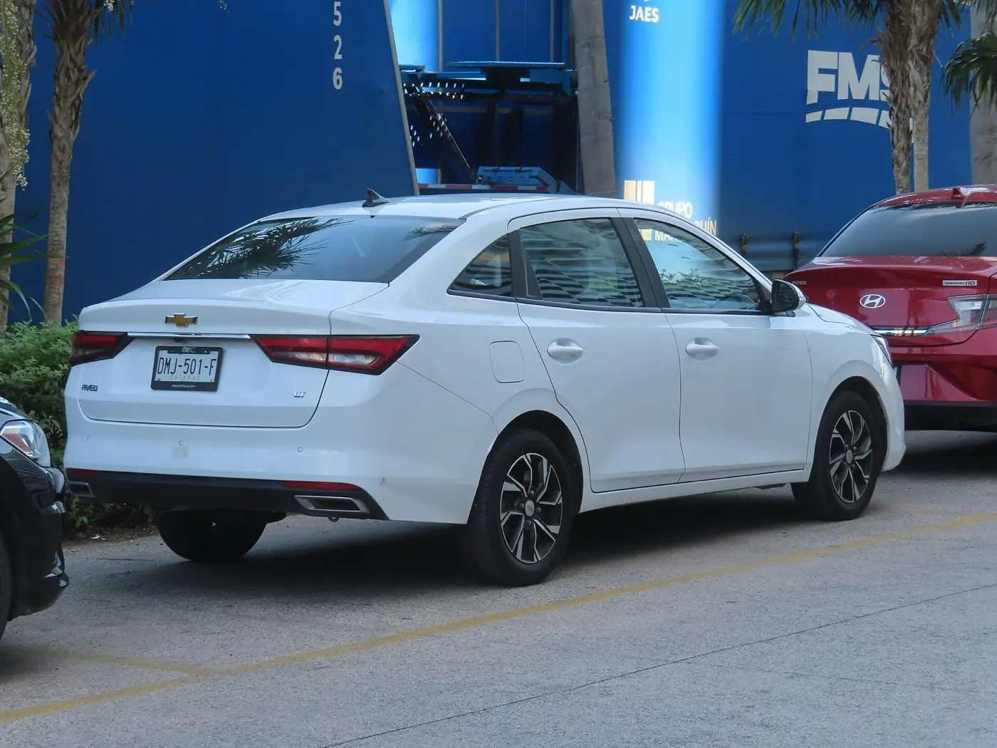 Chevrolet Aveo 2026, vista exterior