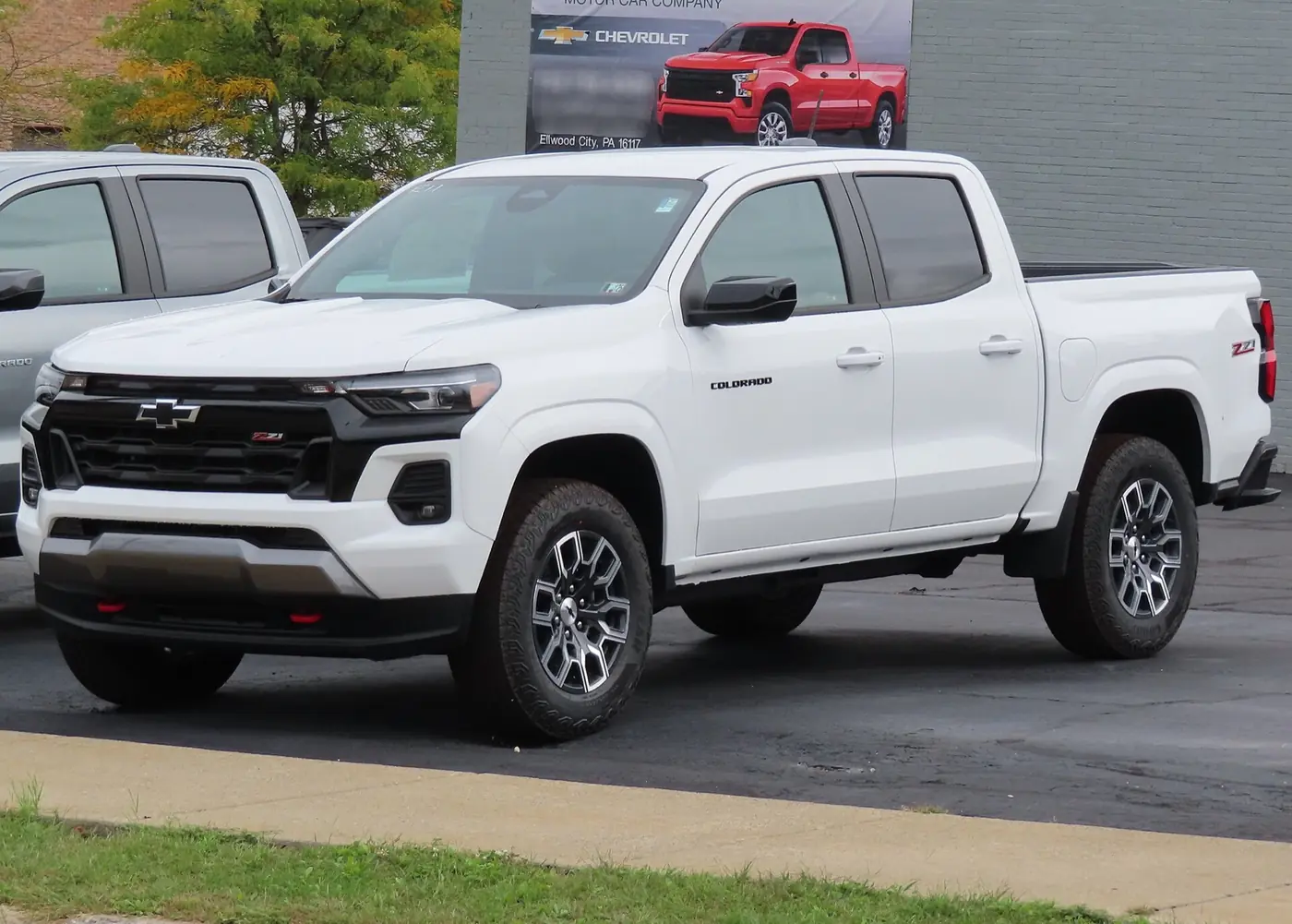 Chevrolet Colorado 2026, vista 3/4 frontal, foto 1