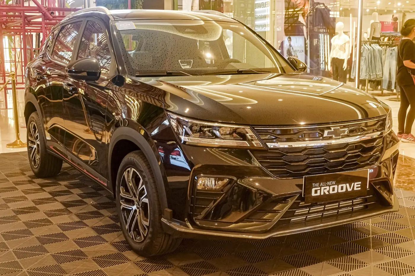 Chevrolet Groove 2027, vista 3/4 frontal