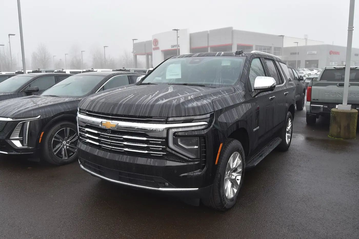 Chevrolet Tahoe 2026, vista 3/4 frontal