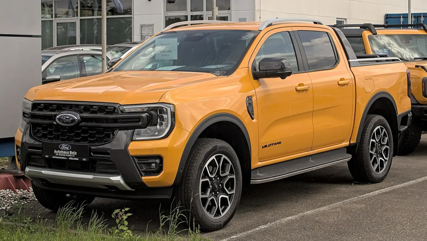 Ford Ranger 2027, vista 3/4 frontal, foto 2