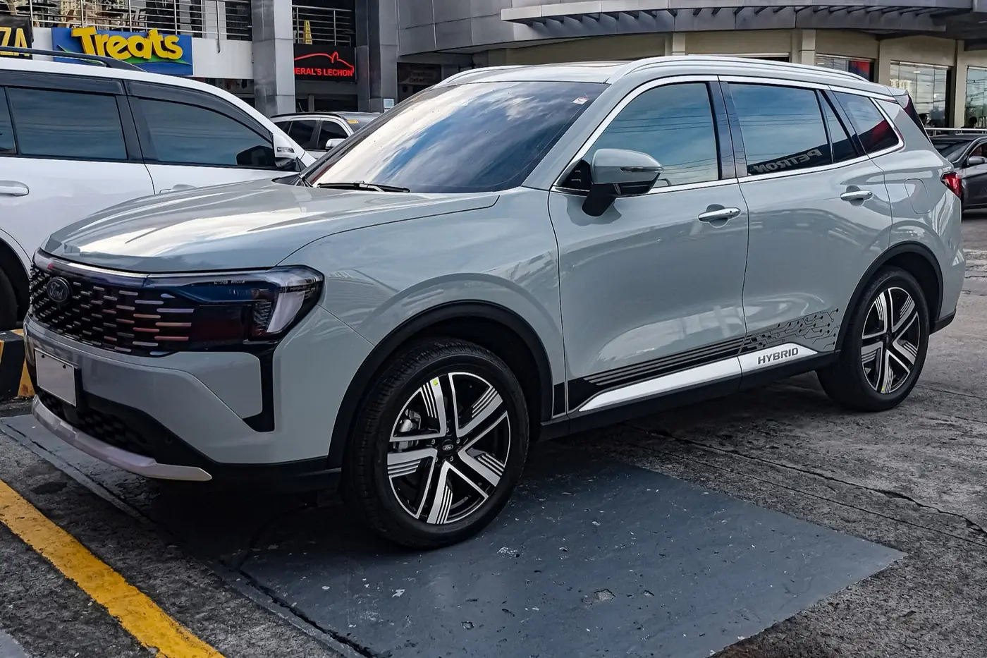 Ford Territory 2027, vista 3/4 frontal