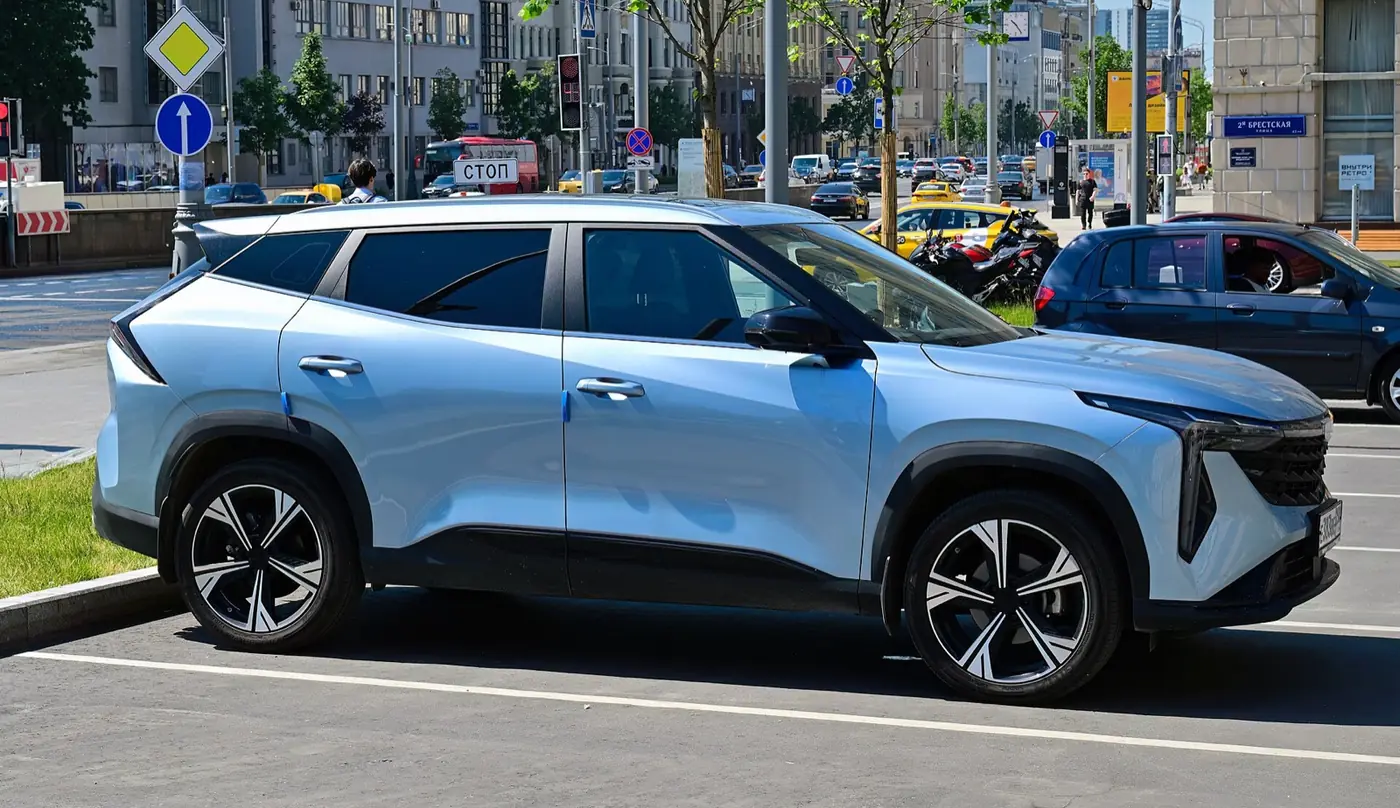 Geely Cityray 2026, vista perfil