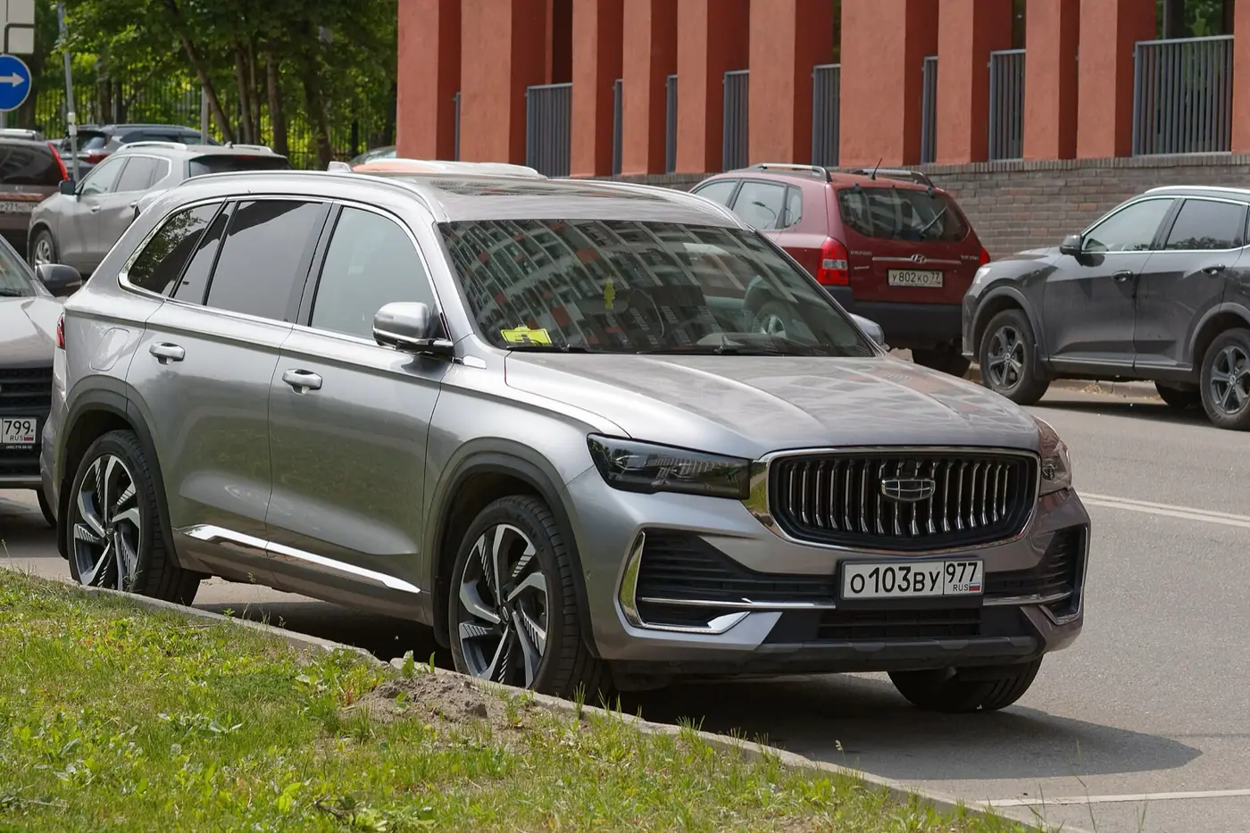 Geely Monjaro 2026, vista 3/4 frontal