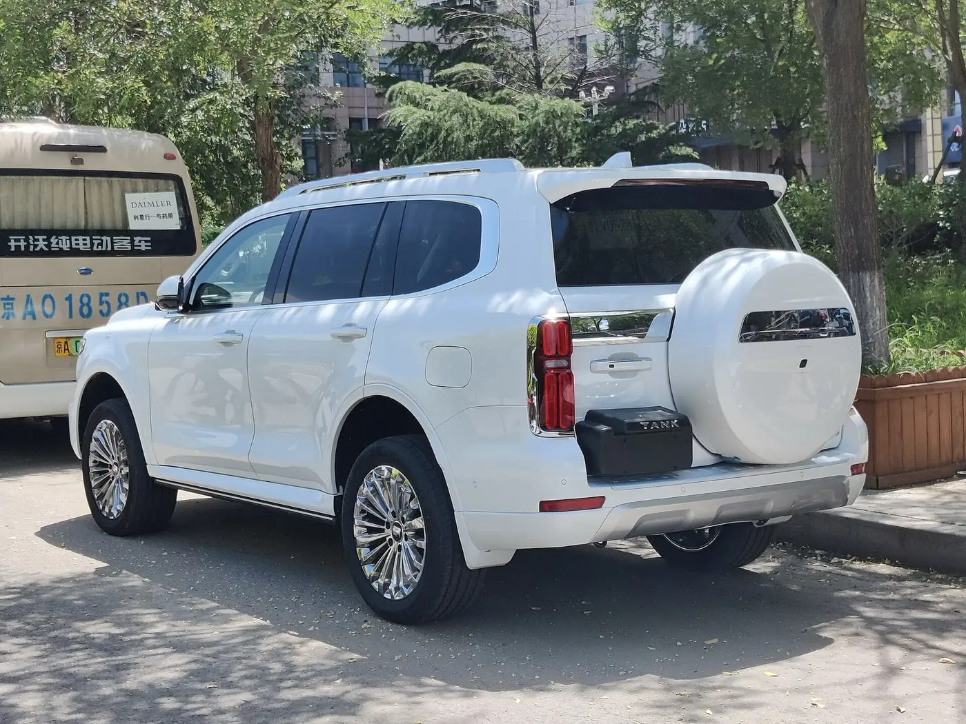GWM Tank 500 , vista 3/4 trasera