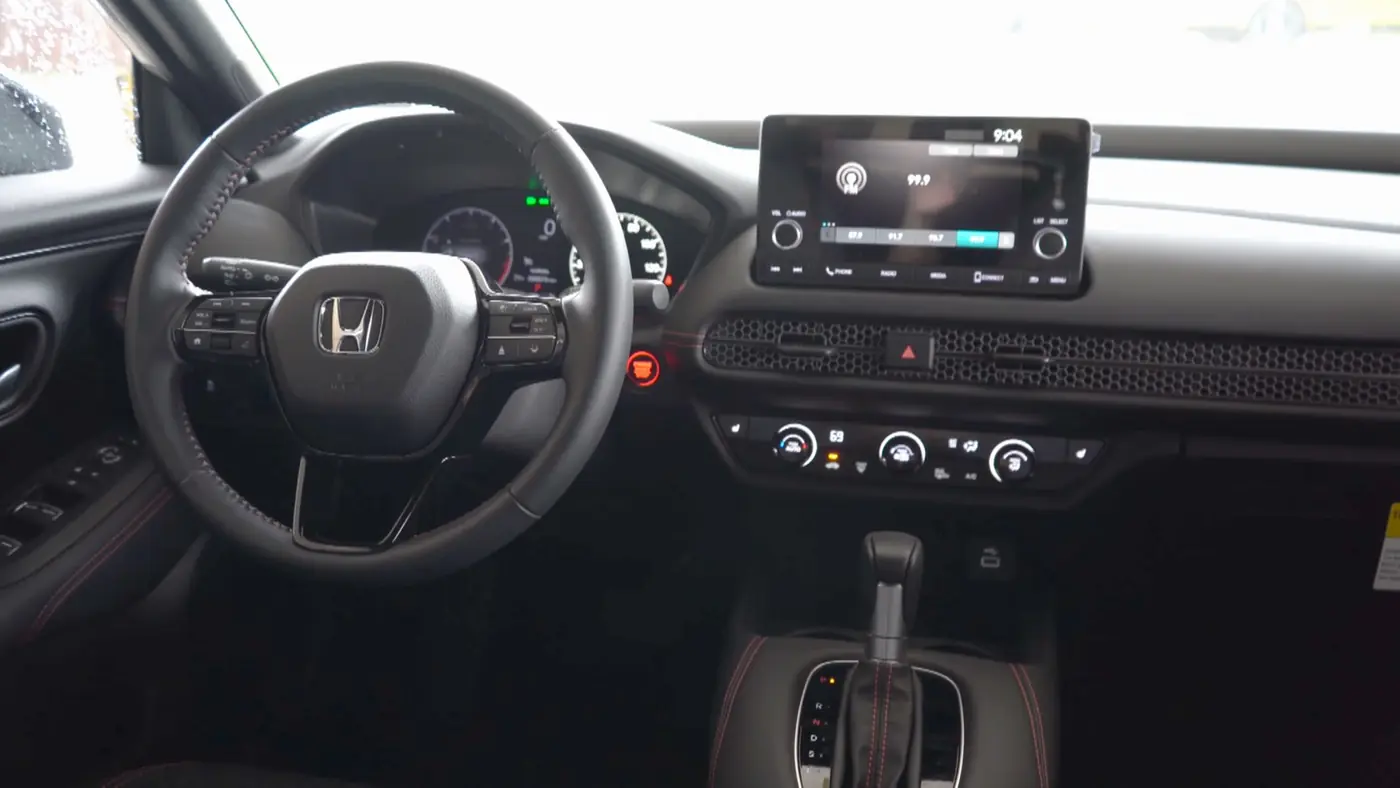 Honda HR-V 2027, vista interior