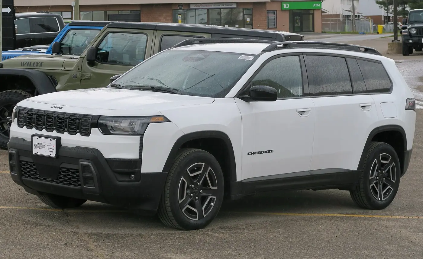 Jeep Cherokee 2027, vista 3/4 frontal, foto 1