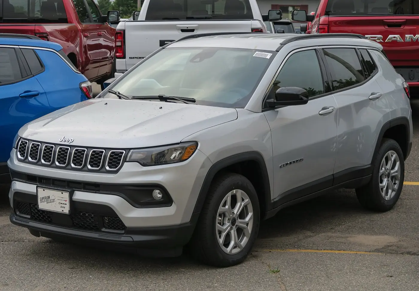Jeep Compass 2026, vista 3/4 frontal, foto 1