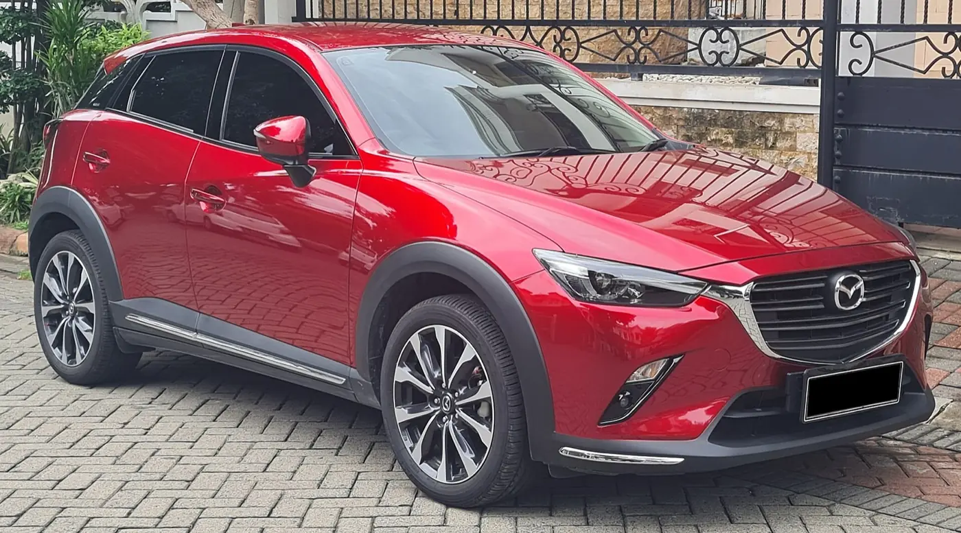 Mazda CX-3 2026, vista 3/4 frontal, foto 1
