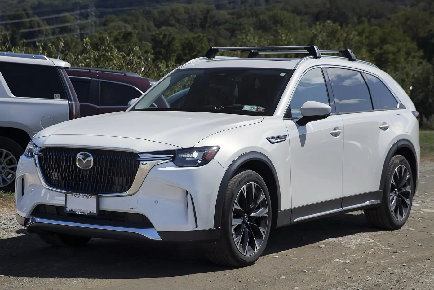 Mazda CX-90 2026, vista 3/4 frontal, foto 1