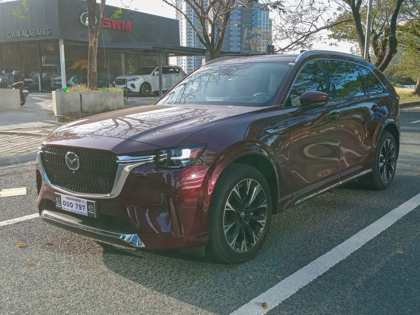 Mazda CX-90 2026, vista 3/4 frontal, foto 2