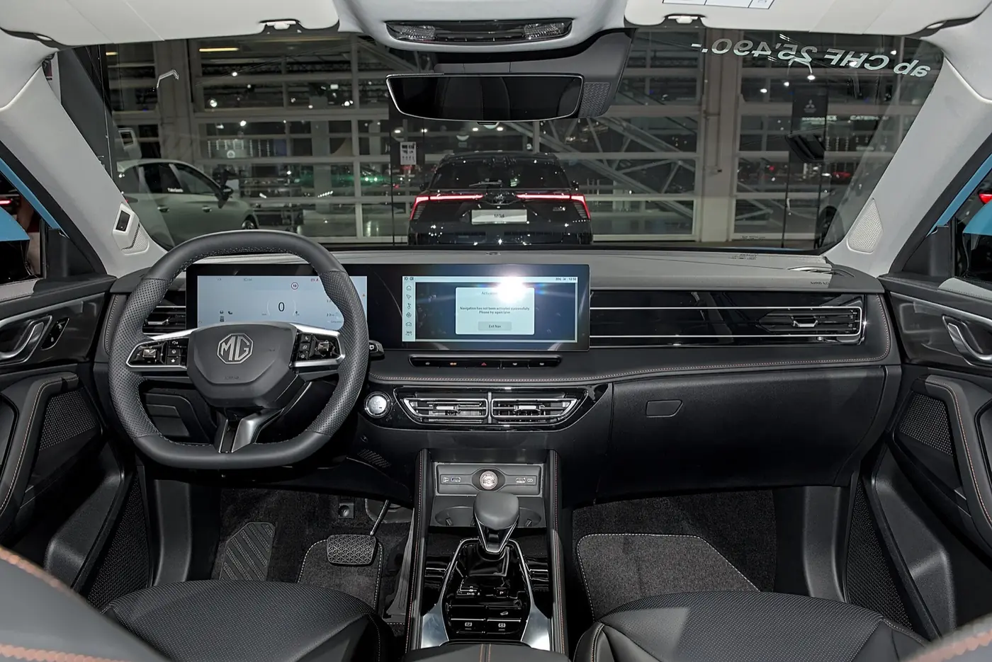 MG HS PHEV 2026, vista interior