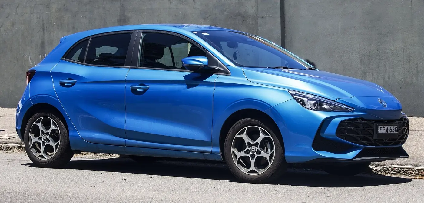 MG MG3 2026, vista 3/4 frontal