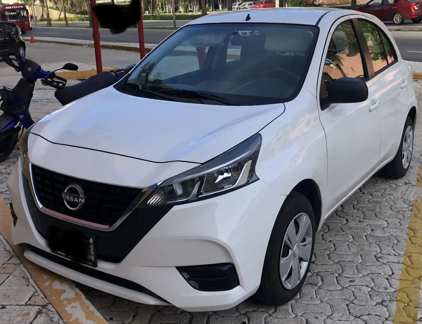 Nissan March 2026, vista 3/4 frontal