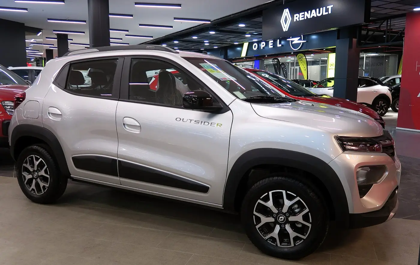 Renault Kwid 2026, vista exterior