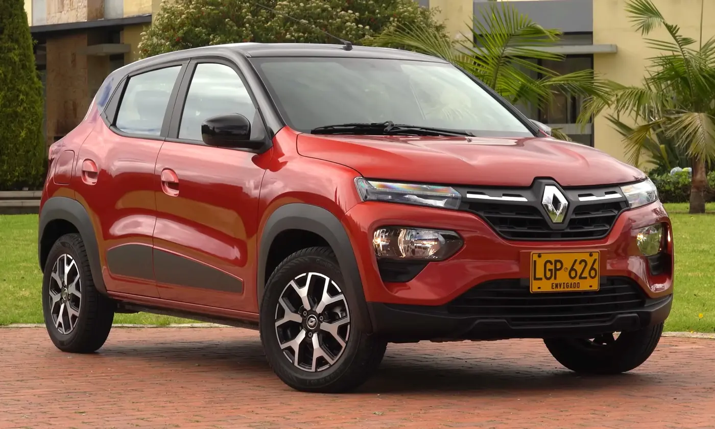 Renault Kwid 2026, vista 3/4 frontal