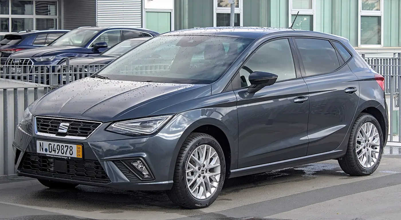 SEAT Ibiza 2027, vista 3/4 frontal