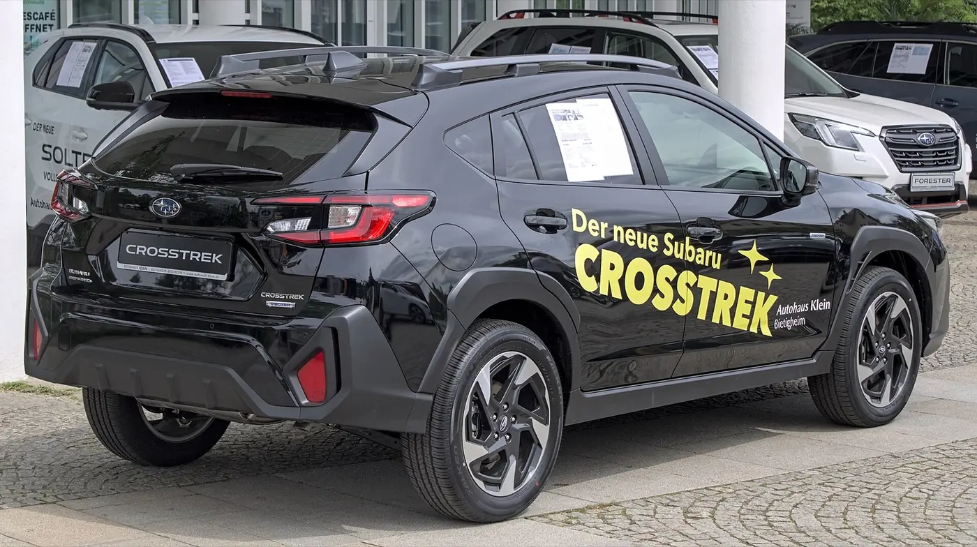 Subaru Crosstrek 2026, vista 3/4 trasera
