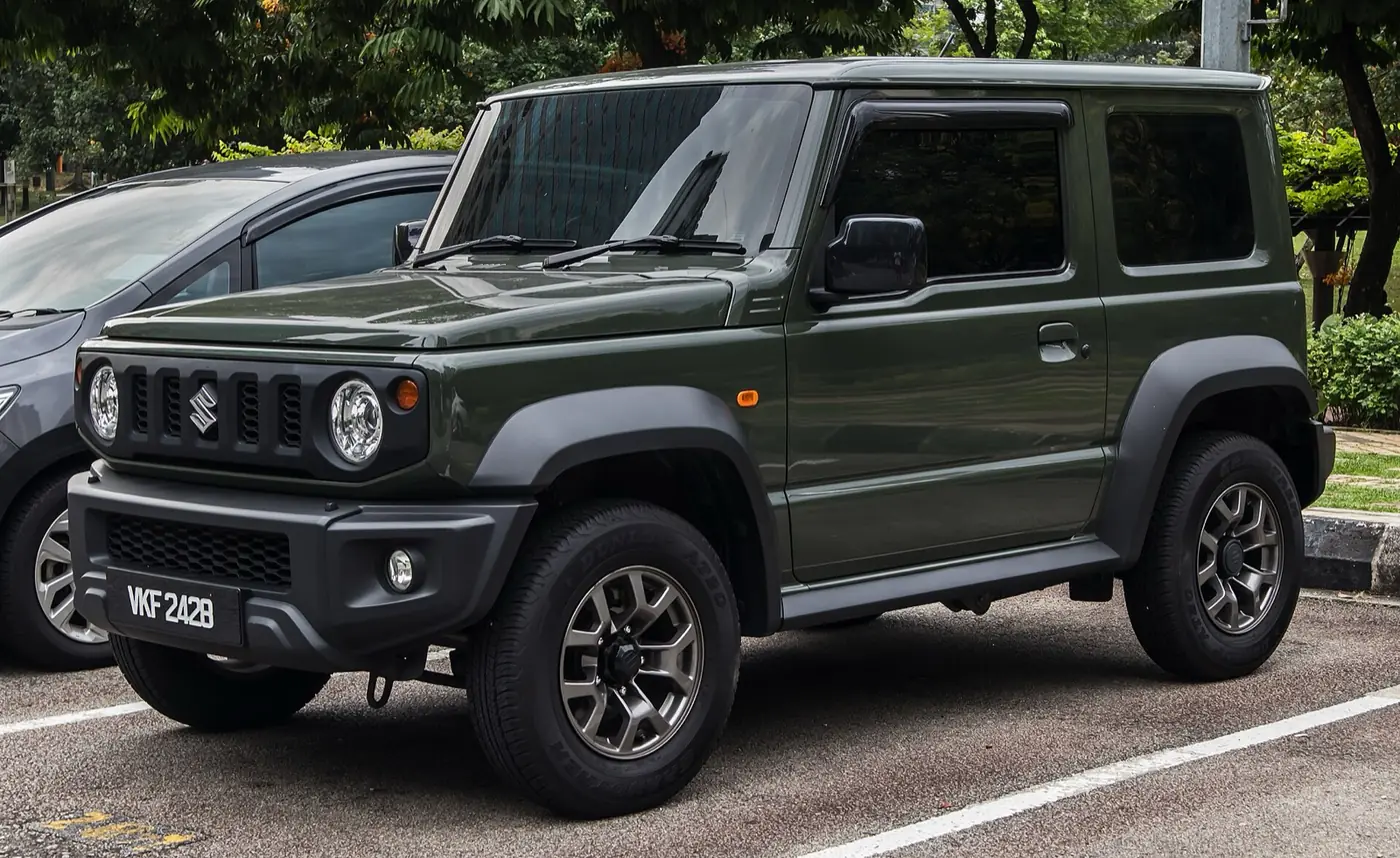 Suzuki Jimny , vista 3/4 frontal, foto 1