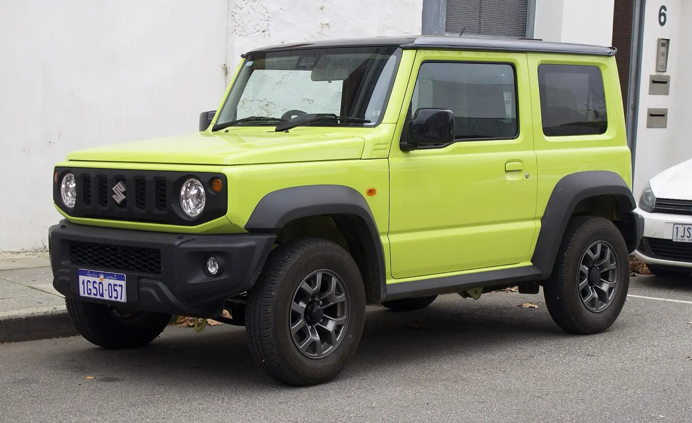 Suzuki Jimny , vista 3/4 frontal, foto 2