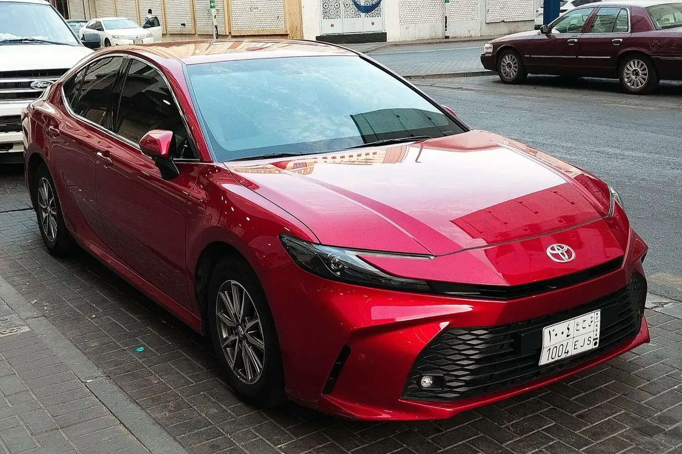 Toyota Camry 2026, vista 3/4 frontal