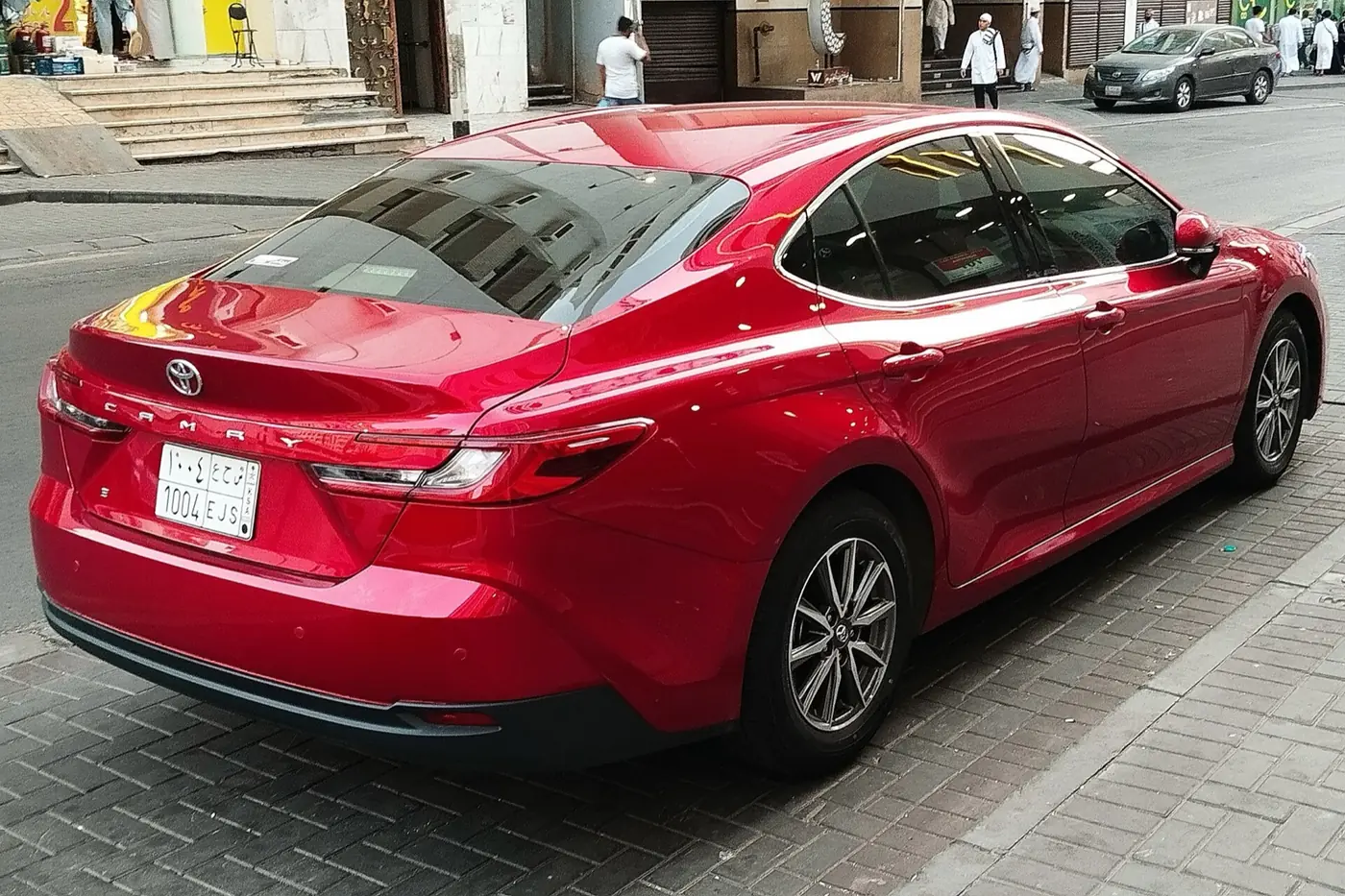 Toyota Camry 2026, vista 3/4 trasera