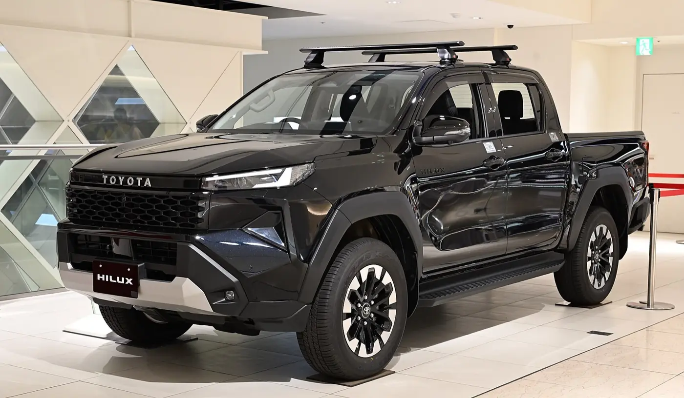 Toyota Hilux 2027, vista 3/4 frontal