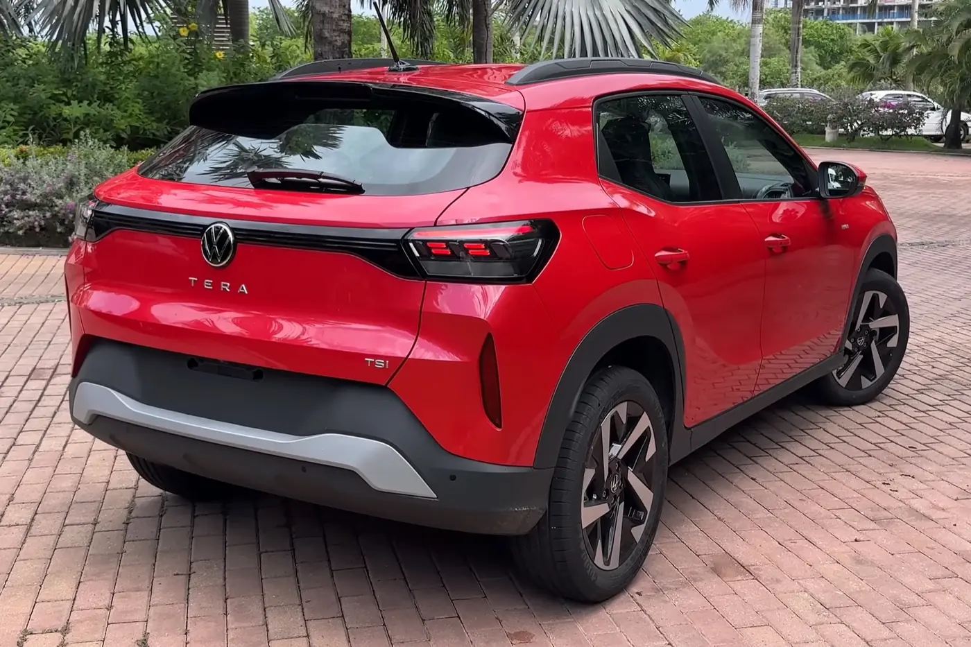 Volkswagen Tera 2026, vista 3/4 trasera
